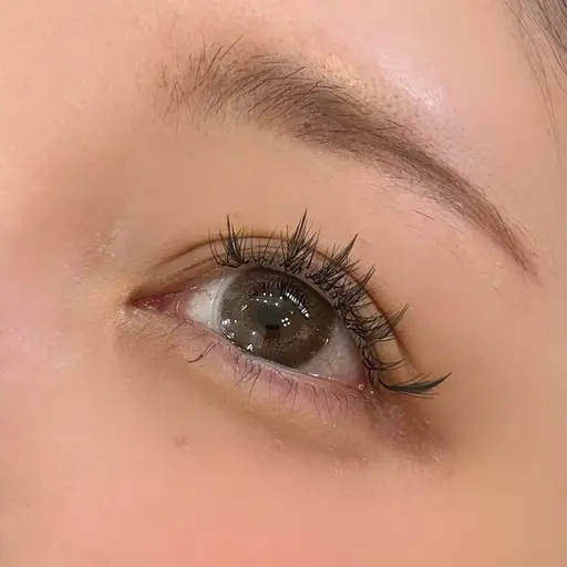 まつ毛エクステモデル(ワンホン束エクステ)