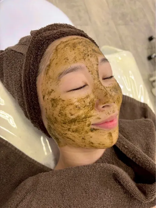 人気No.5🌟【ニキビ・肌荒れ卒業宣言！】剥離なしハーブピーリング🌿首肩マッサージ付き♪ (フェイシャルエステ)