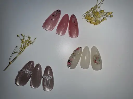 春までに🌸ジェル定額 3つのデザインから/カラー30色から選択可 ※長さだし無し(オフ込み/オフある場合連絡)