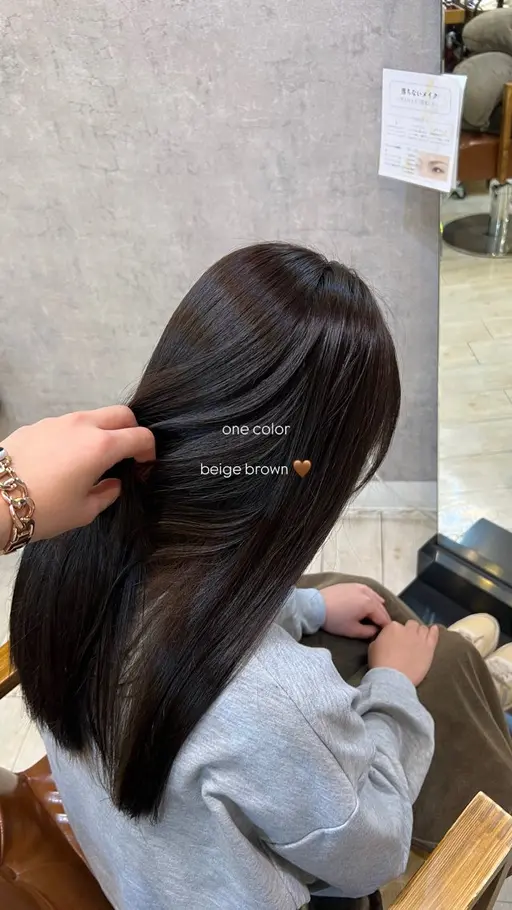 ☆透明感カラー(ワンカラー)☆