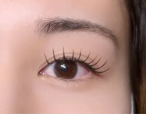 フラットラッシュ80本✨️【オフあり】(束感仕上げ＋200円）