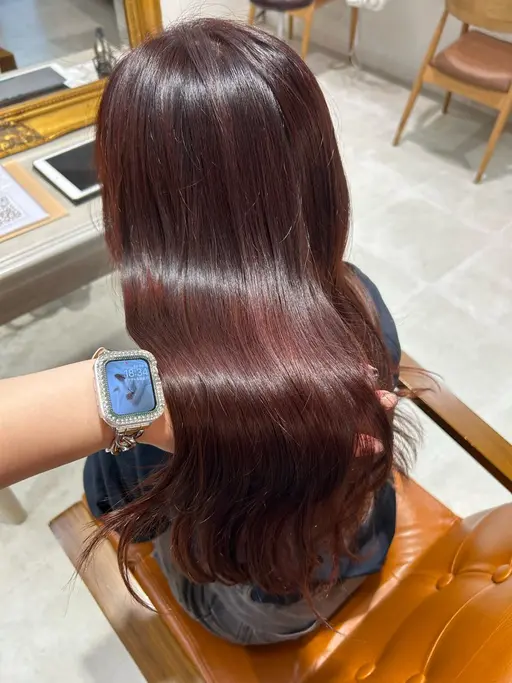 🩶モデル限定価格🩶ブリーチなしワンカラー＋1stepトリートメント