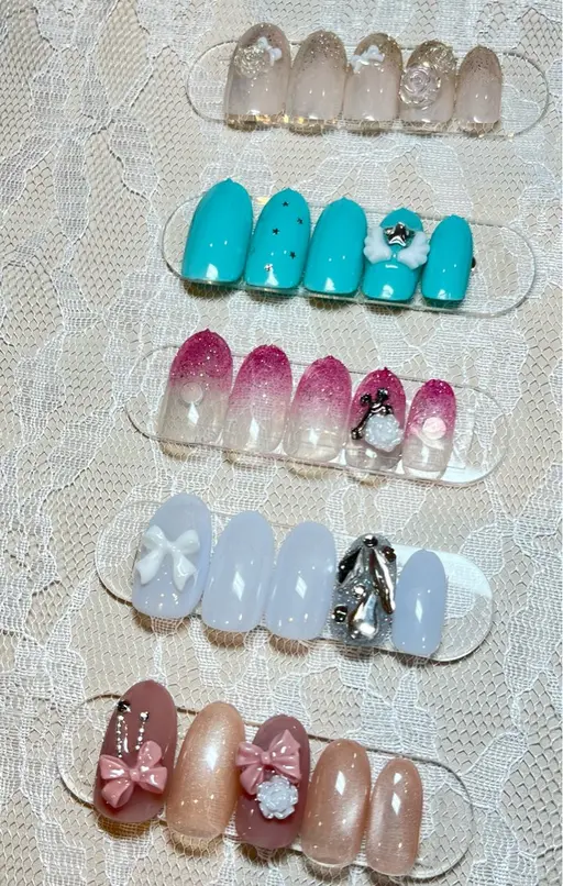 【hand】🎀シンプルガーリーコース(オフ・ケア込み)