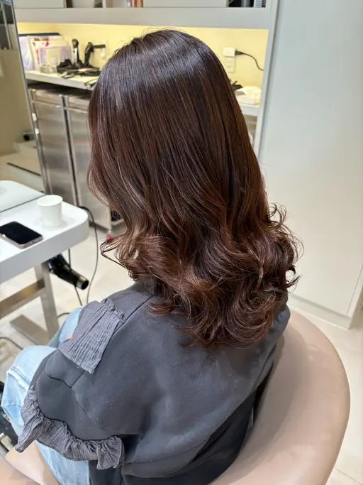 ‼️ロングヘアー限定‼️韓国風デジタルパーマモデル➕トリートメント