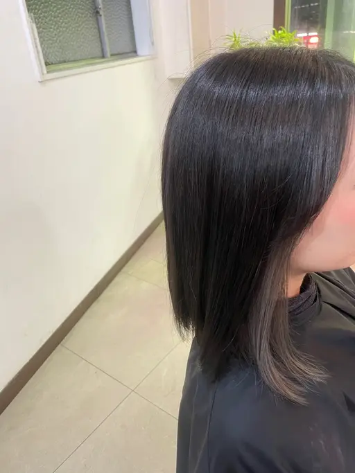 切りっぱなしボブカット➕フルカラー➕トリートメント✂️✨🫧