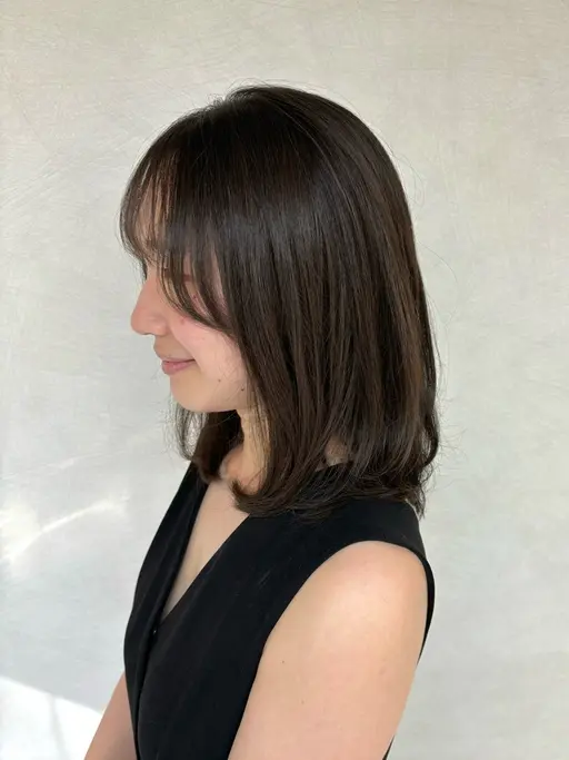 【土日祝限定❗1名様のみ】透明感カラー+似合わせカット+マスクTR✨ダメージを抑えて、手触りの良いツヤ髪に仕上げます🌸