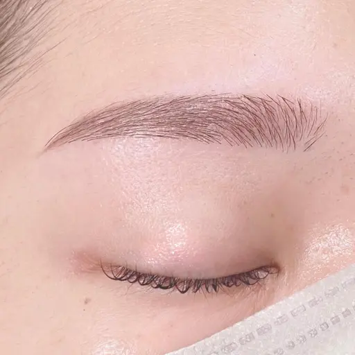 【アイブロウWAX脱毛🌈】仕上げメイク付🪞*.