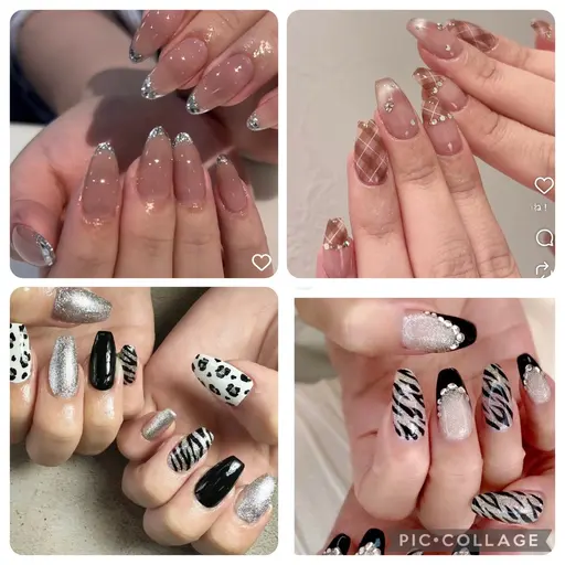 【オフなしハンドジェル 】アートコース練習モデル💅✨月曜12:00​〜​14:00  持込デザインはメッセージにて相談