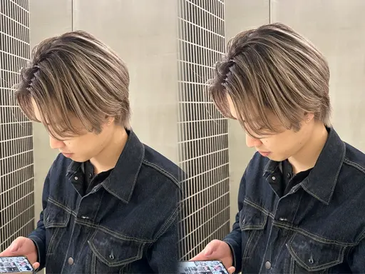 【メンズ限定】カット+バレイヤージュ+カラー+トリートメント