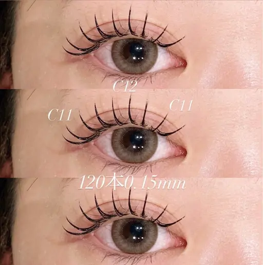 🇰🇷アイドル束感💫LED+フラットラッシュ上120本💫アイパック&コーティング付¥5480