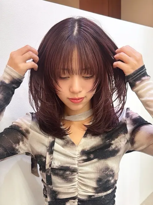 🦩似合わせカット＋ダメージレス透明感．艶カラー🦩