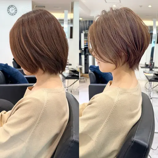 【当日カット🉑】☆40代,50代☆✂️無料くびれ丸みショートカット✂️💇♀️補足説明ご確認ください!
