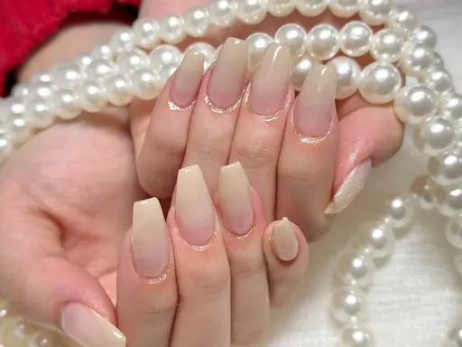 ワンカラ一orラメーグラデーション