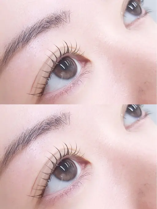 ケラチンラッシュリフト💗コーティング付🧴トリートメント成分入り