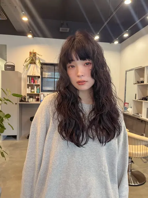 【1日1名のみ半額💥レディース限定】カット+パーマ¥12000〜→¥6000〜