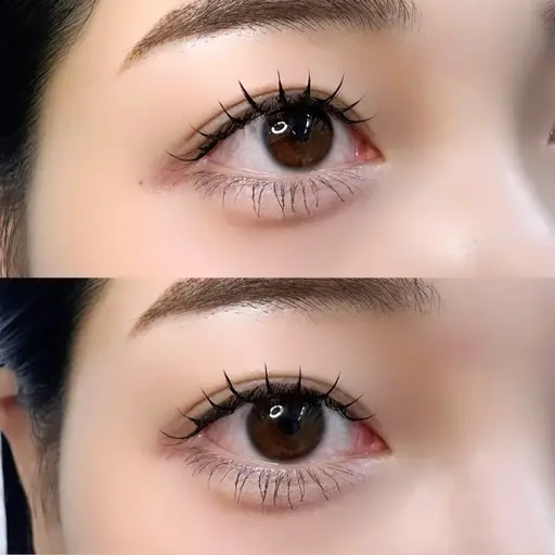 🎀 ご新規様 🎀 フラットラッシュ100本｜ブラウンに変更可◎｜下まつげメニュー追加可◎LEDに変更可◎