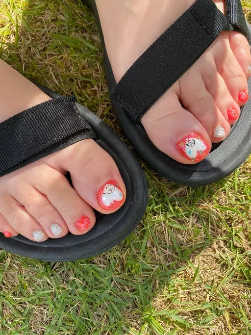 【ご新規様特別価格】フットネイルお好きなアート10本