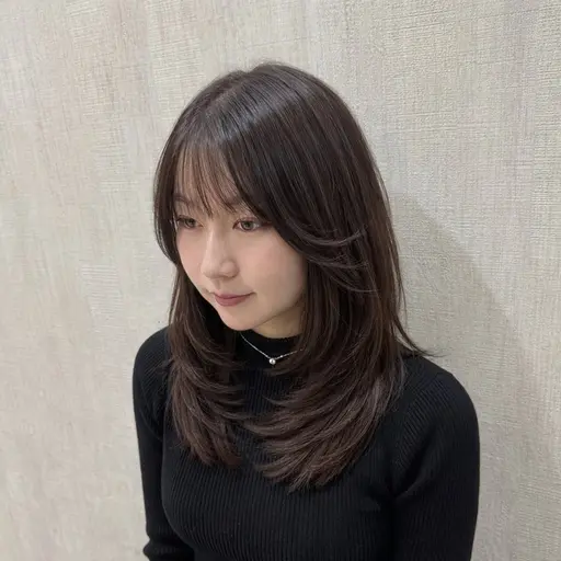 【春限定🌸人気No.1】透明感ツヤ春カラー🤍カット＋ケアカラー＋プチ髪質改善TR