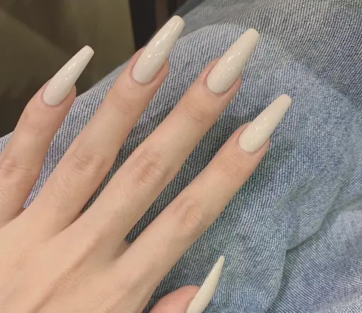 チップ長さ出し10本　ワンカラー 7980円