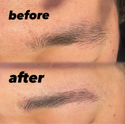 💫モデル様限定価格💫HBL(ハリウッドブロウ)＋ヘアカットやパーマ⚠︎メンズのみ