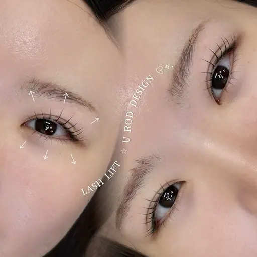 【1日先着2名様限定⟡.*】 ＂中顔面短縮効果 ”まつ毛パーマ上下set 🪽ྀི