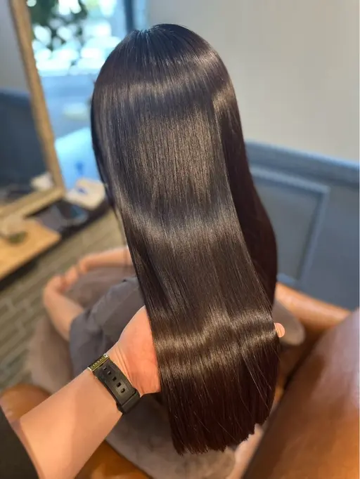 【minimo限定】日頃のお手入れを簡単に！カット髪質改善カラー