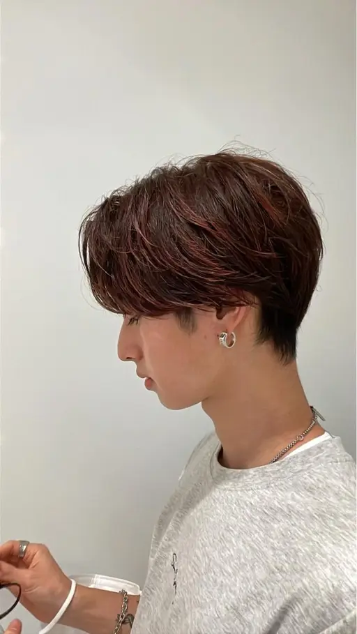 メンズカット➕シャンプー➕眉カット🩵