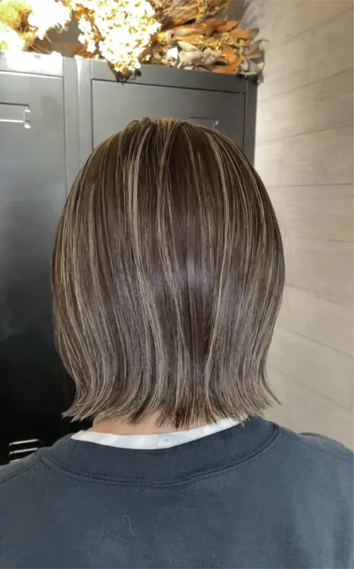 カラー＋ハイライト(ブリーチ)