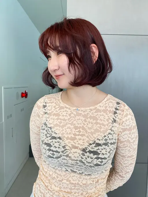 ボブカットモデル👩🏻🎀　※営業後の20:30からのみの受付です！　2センチ以上切らせていただける方のみとなります。