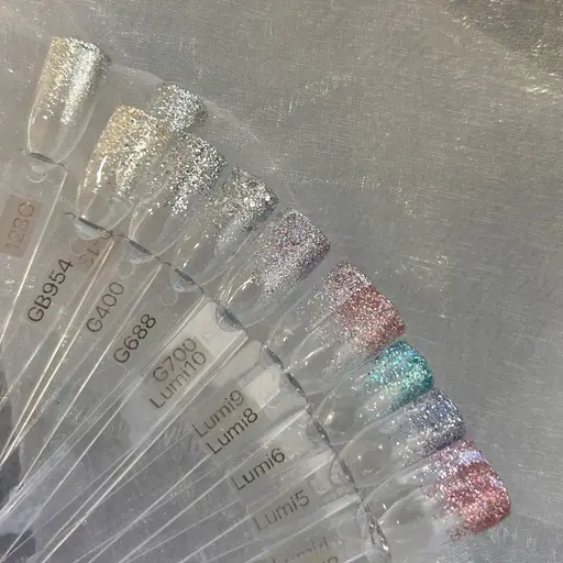 【長さだし】フルチップ10本＋ラメワンカラー