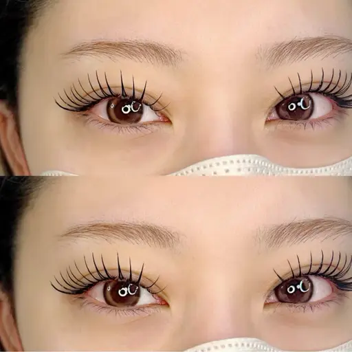 マツエク&マツパ✨　５０本　LED リペアやオフ希望の方は追加でお時間いただくので、ご連絡ください🙇‍♀️