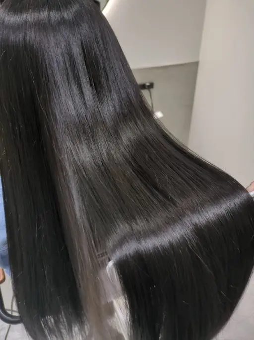 【🫧プレミアム髪質改善コース🫧】カット+髪質改善ストレート(縮毛矯正)+トリートメント