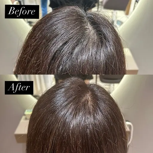 白髪染めカラー🐻‍❄+ 3stepトリートメント🍀.*