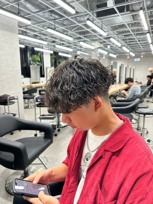 【ご新規様限定】メンズカット＋パーマ