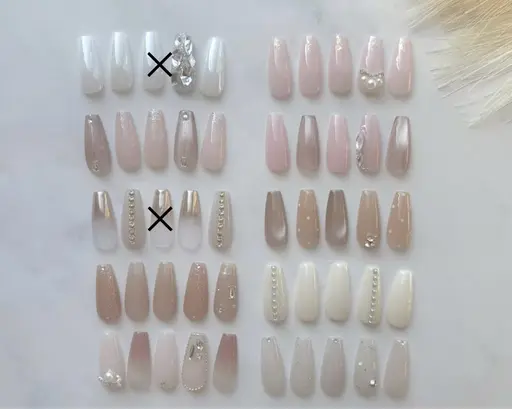 【1/9ご来店限定】(hand)オフあり/キレイめデザイン💎