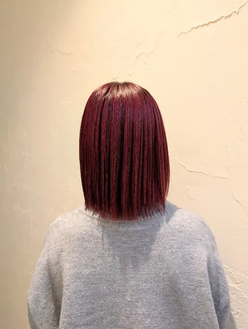 冬推しの暖色カラー+✨️乾燥対策トリートメント✨️(4TR)