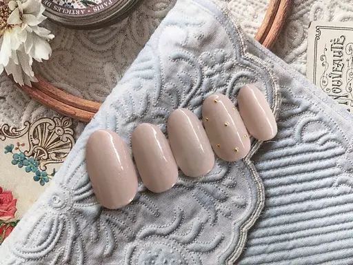 【Googleレビューを書いて写真を投稿していただける方】爪に優しいカルジェルシンプルデザイン✨