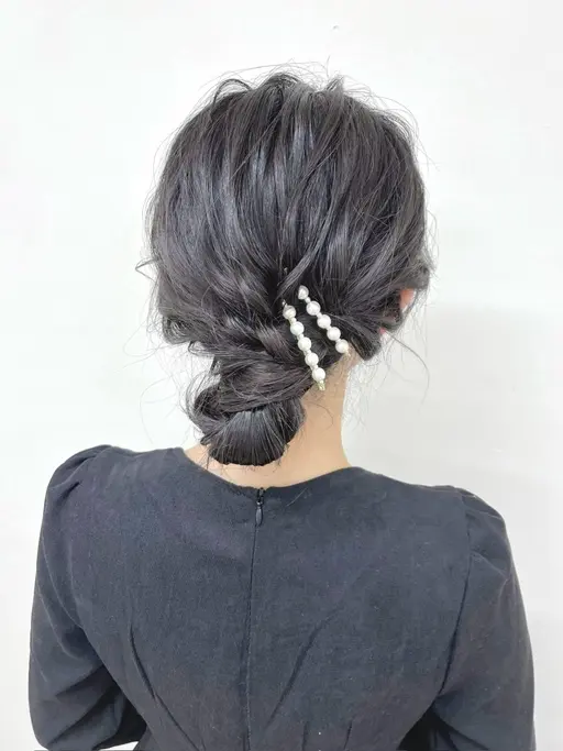 お呼ばれヘアセット👱🏻‍♀️💅(早朝対応可)