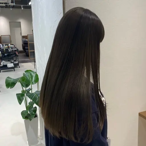 【ナチュラルに垢抜け🪽】韓国透明感カラー🌿‬＋超音波トリートメント🫧