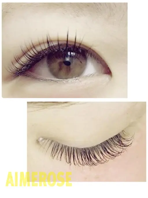 オフ無料☆上まつげエクステ120本迄（目尻長めデザイン指定、カールは選択可♪）