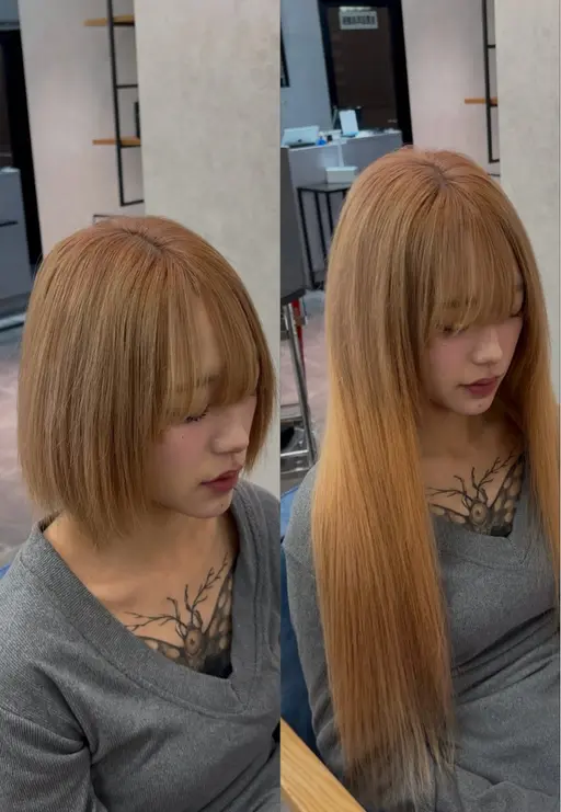 🌸3月限定🌸【最高級人毛100%】シールエクステ80本✨️➕毛先カット無料