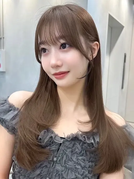 顔まわりカット🫧コテスタイリング🎀