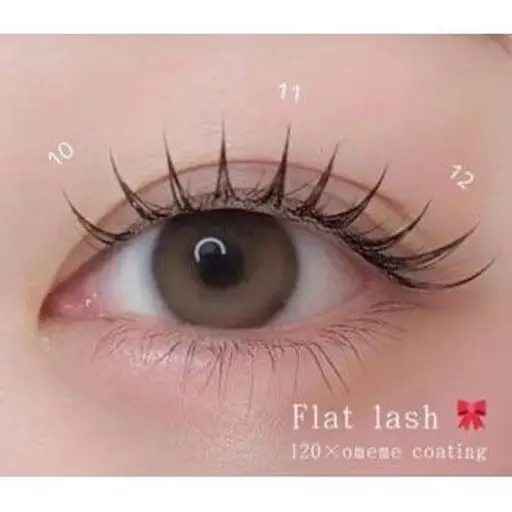 まつ毛エクステ120本🌈🩷フラットラッシュor セーブル