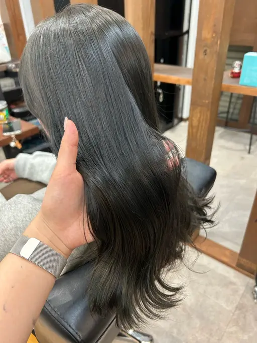 【レディース限定🙆‍♀️】寒色透明感カラー❄️＋血流改善ヘッドスパ💆‍♀️ 料金：16500円→8000円✨