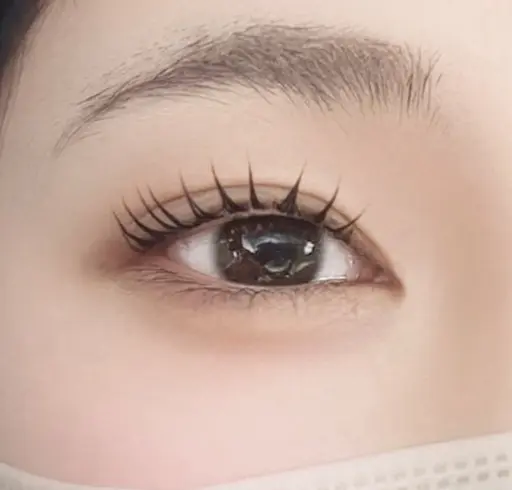 【まつ毛パーマ★立ち上げ×微カール】パリジェンヌ