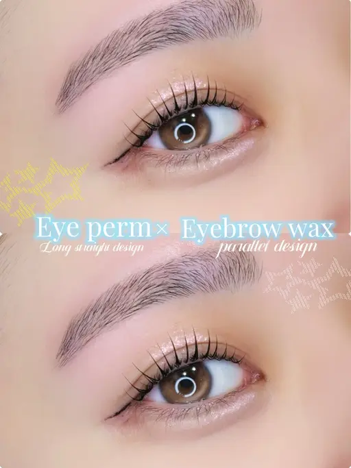 🍒ྀི人気No.2 set menu🍒ྀི眼力抜群！まつげパーマ（パリジェンヌも可）＆アイブロウwax
