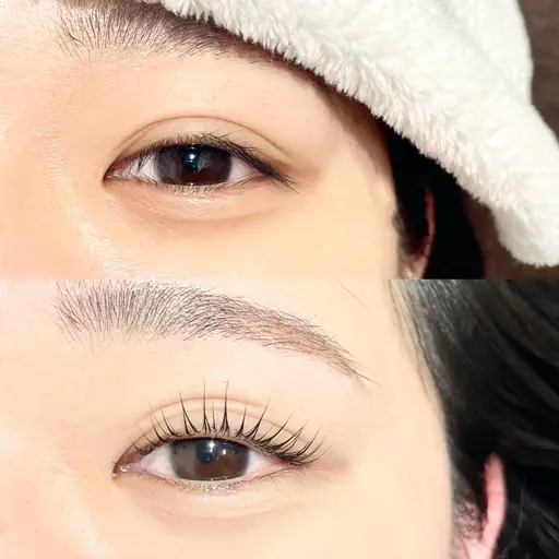 🎟️🤍 1月限定 .⋆𝜗𝜚  選べる パリジェンヌor 上まつ毛パーマ（カールデザイン）