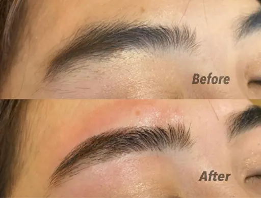 【美眉毛】アイブロウスタイリング(WAX脱毛込み)※レディースのお客様限定