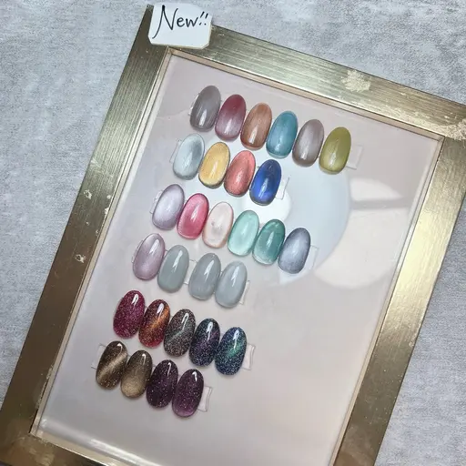 ✨New✨大人気！素敵に輝くギャラクシーネイルの粒子の細かいジェル💅(オフ無し)/オフ有りの場合プラス1,100円🤲