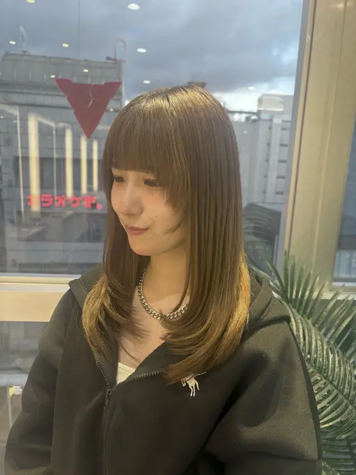 🌸韓国レイヤーカット🇰🇷巻き仕上げ🌸